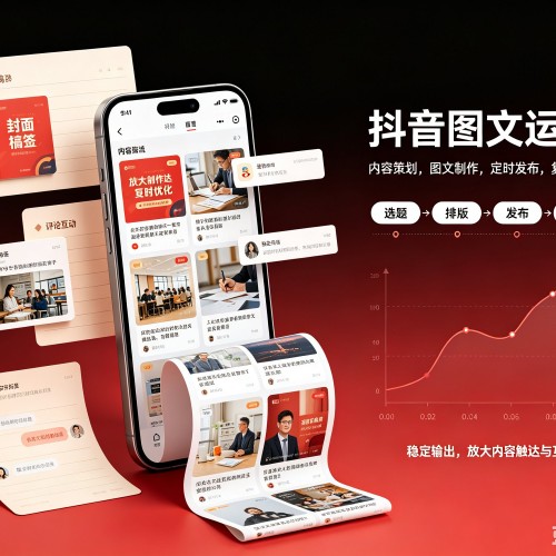 竞秀抖音图文代运营服务